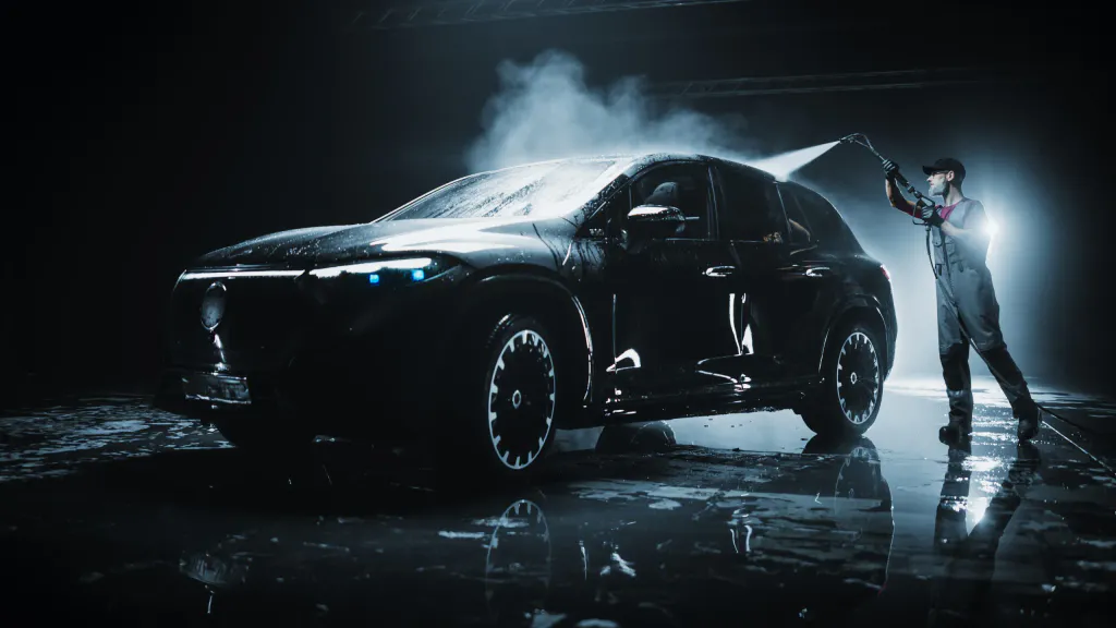 Vehicle cleaning illustration 1